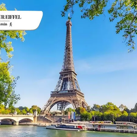 Tbs 326 - Superb With Eiffel Tower View 公寓 巴黎